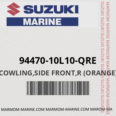 94470-10L10-QRE - COWLING,SIDE FRONT,R (ORANGE)