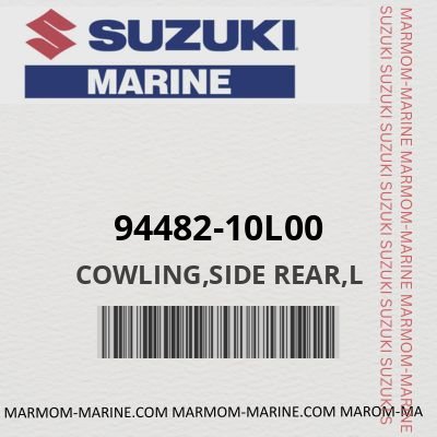 94482-10L00 - COWLING,SIDE REAR,L