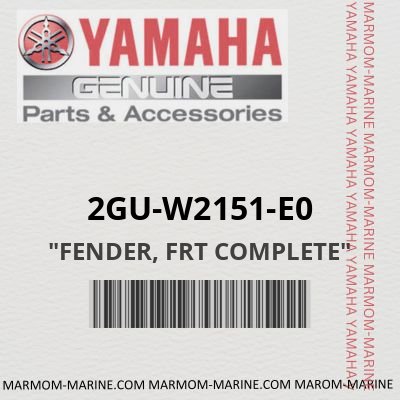 2GU-W2151-E0 - "FENDER, FRT COMPLETE"