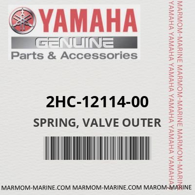 2HC-12114-00 - SPRING, VALVE OUTER