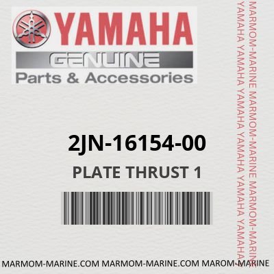 Yamaha 2JN-16154-00 - PLATE THRUST 1