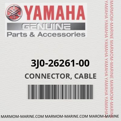 3J0-26261-00 - CONNECTOR, CABLE