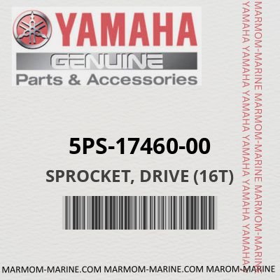 5PS-17460-00 - SPROCKET, DRIVE (16T)