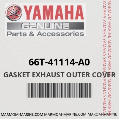 66T-41114-A0 - GASKET EXHAUST OUTER COVER