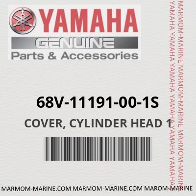 68V-11191-00-1S - COVER, CYLINDER HEAD 1