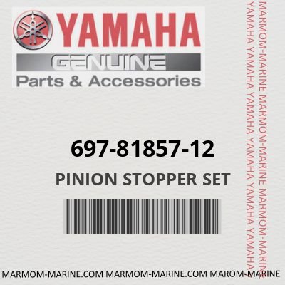 Yamaha 697-81857-12 - PINION STOPPER SET