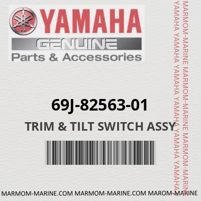 69J-82563-01 - TRIM & TILT SWITCH ASSY