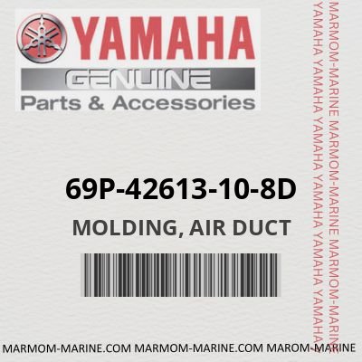 69P-42613-10-8D - MOLDING, AIR DUCT
