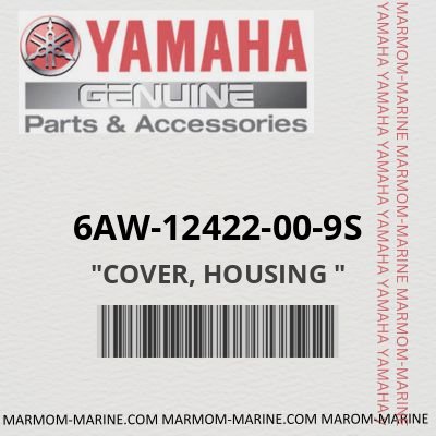 6AW-12422-00-9S - "COVER, HOUSING "