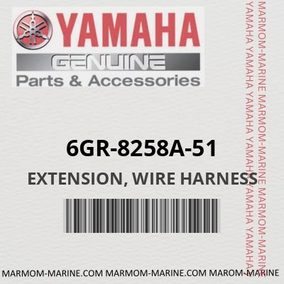 6GR-8258A-51 - EXTENSION, WIRE HARNESS