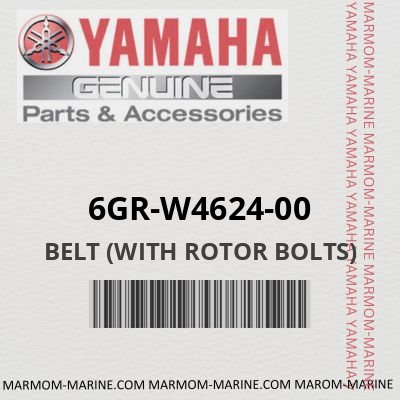 6GR-W4624-00 - BELT (WITH ROTOR BOLTS)