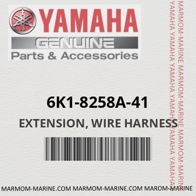 6K1-8258A-41 - EXTENSION, WIRE HARNESS