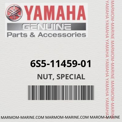 6S5-11459-01 - NUT, SPECIAL