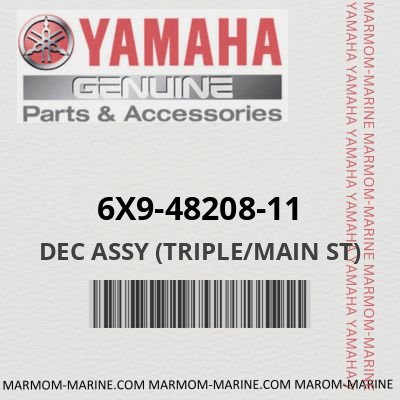 6X9-48208-11 - DEC ASSY (TRIPLE/MAIN ST)