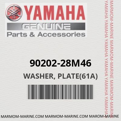 90202-28M46 - WASHER, PLATE(61A)