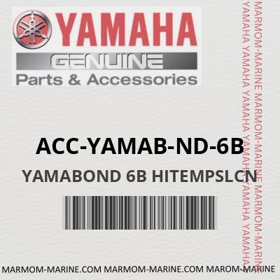 ACC-YAMAB-ND-6B - YAMABOND 6B HITEMPSLCN