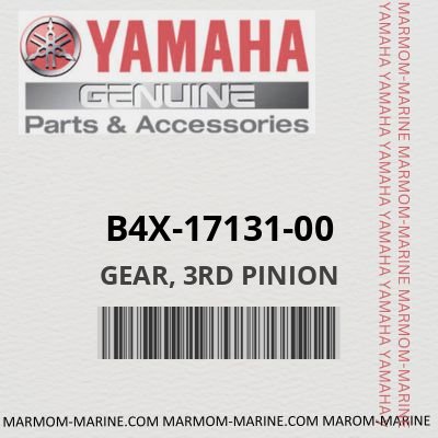 B4X-17131-00 - GEAR, 3RD PINION