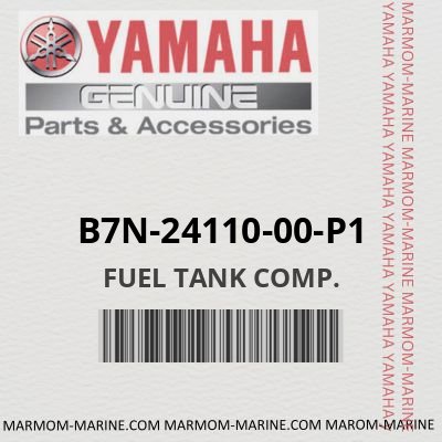 Yamaha B7N-24110-00-P1 - FUEL TANK COMP.