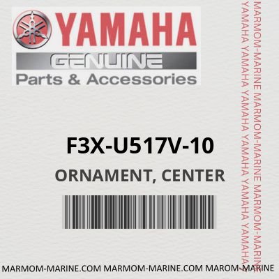 F3X-U517V-10 - ORNAMENT, CENTER